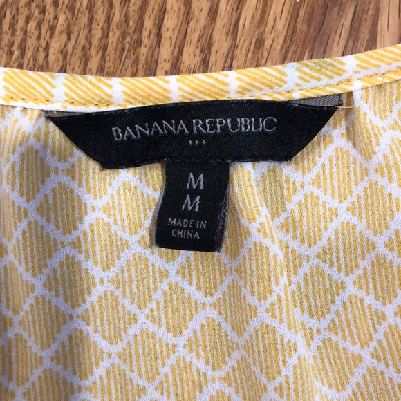 Golden Yellow Pop over Blouse - Picture 3 of 4